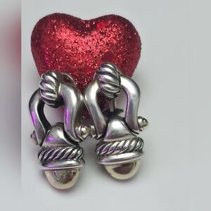 David Yurman Silver Earrings